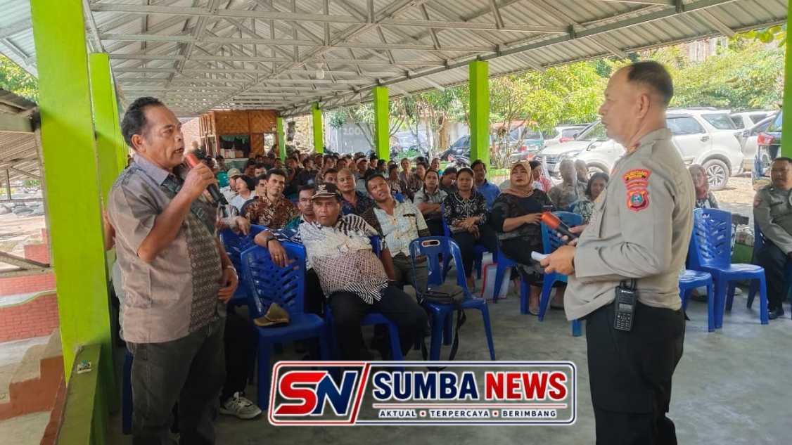 Kapolsek Pancur Batu Edukasi Warga Sibolangit tentang Cyber Law: Bijak Bermedia Sosial, Wujudkan Ruang Digital yang Aman