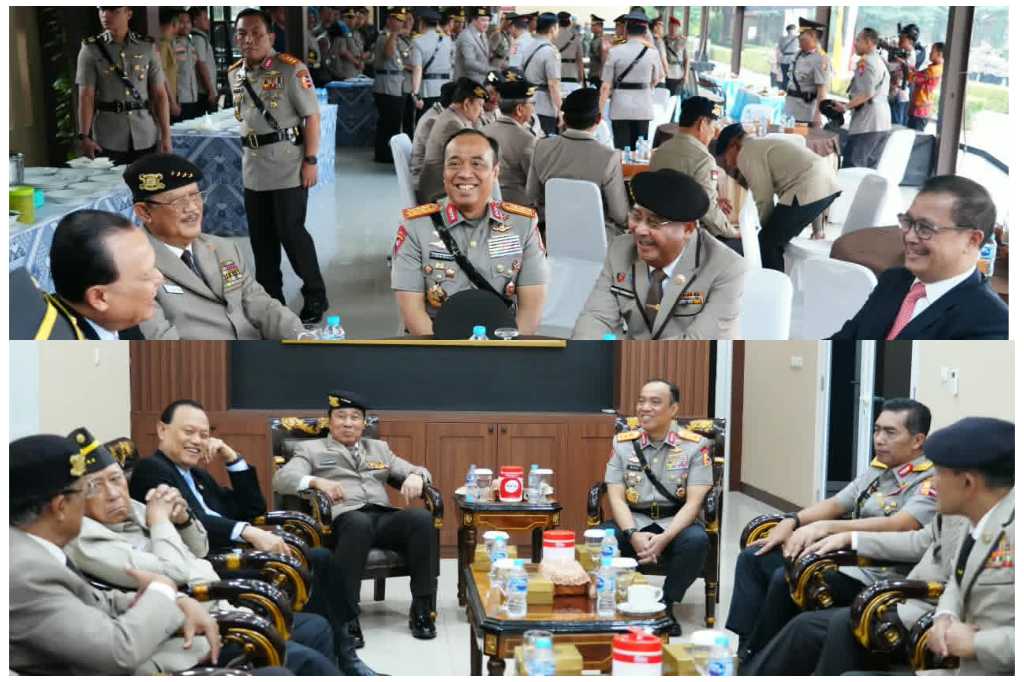 Momen Istimewa Hari Juang Polri, Para Mantan Kapolri dan Wakapolri Berkumpul di Mabes Polri