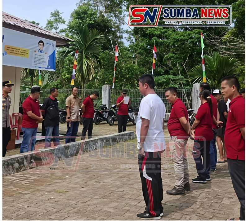 Camat Gunungsitoli Alo'oa Resmi Buka Rangkaian Peringatan HUT Ke-81 RI, Warga Diajak Junjung Sportivitas