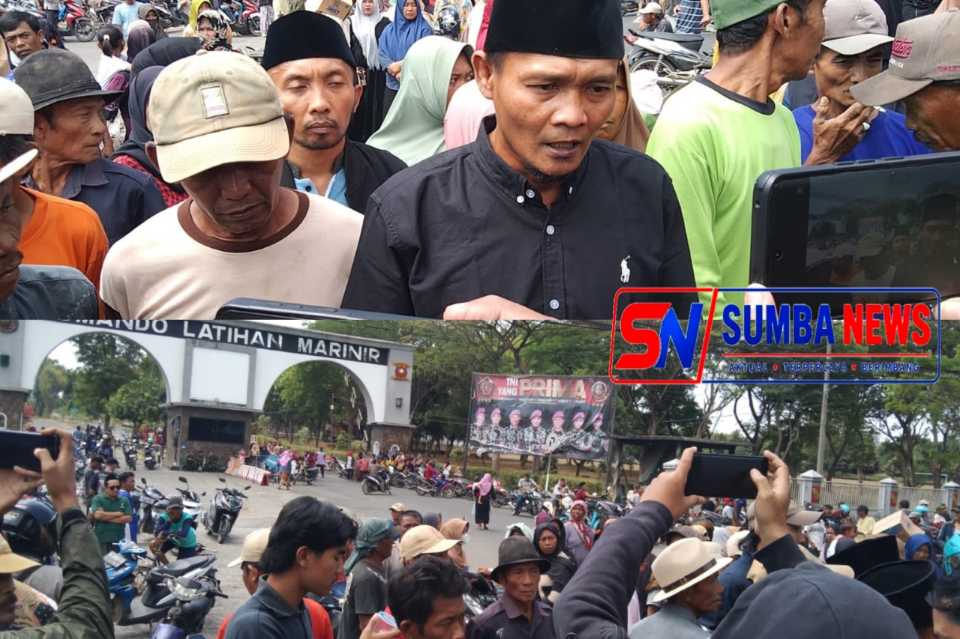Warga Alas Tlogo Lekok Gelar Aksi Unjuk Rasa, Tuntut Kejelasan Dugaan Peluru Nyasar