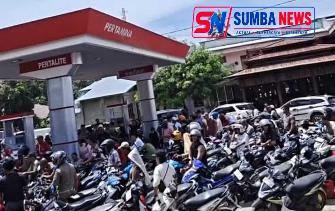 Antrean BBM di Telukdalam Kian Panjang, Keterbatasan SPBU Jadi Sorotan