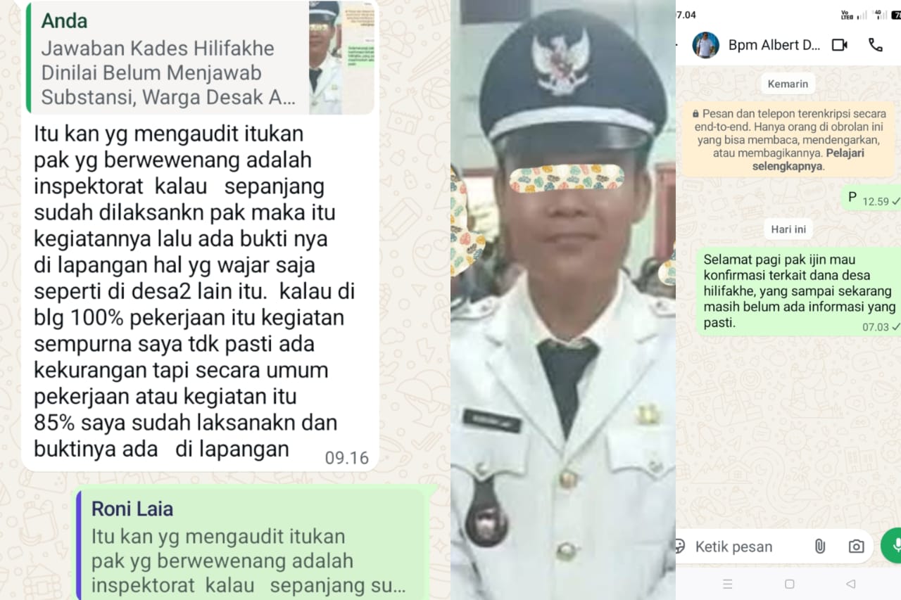 Tanpa Kejelasan Pengelolaan Dana Desa Empat Tahun, Warga Hilifakhe Desak Audit Menyeluruh