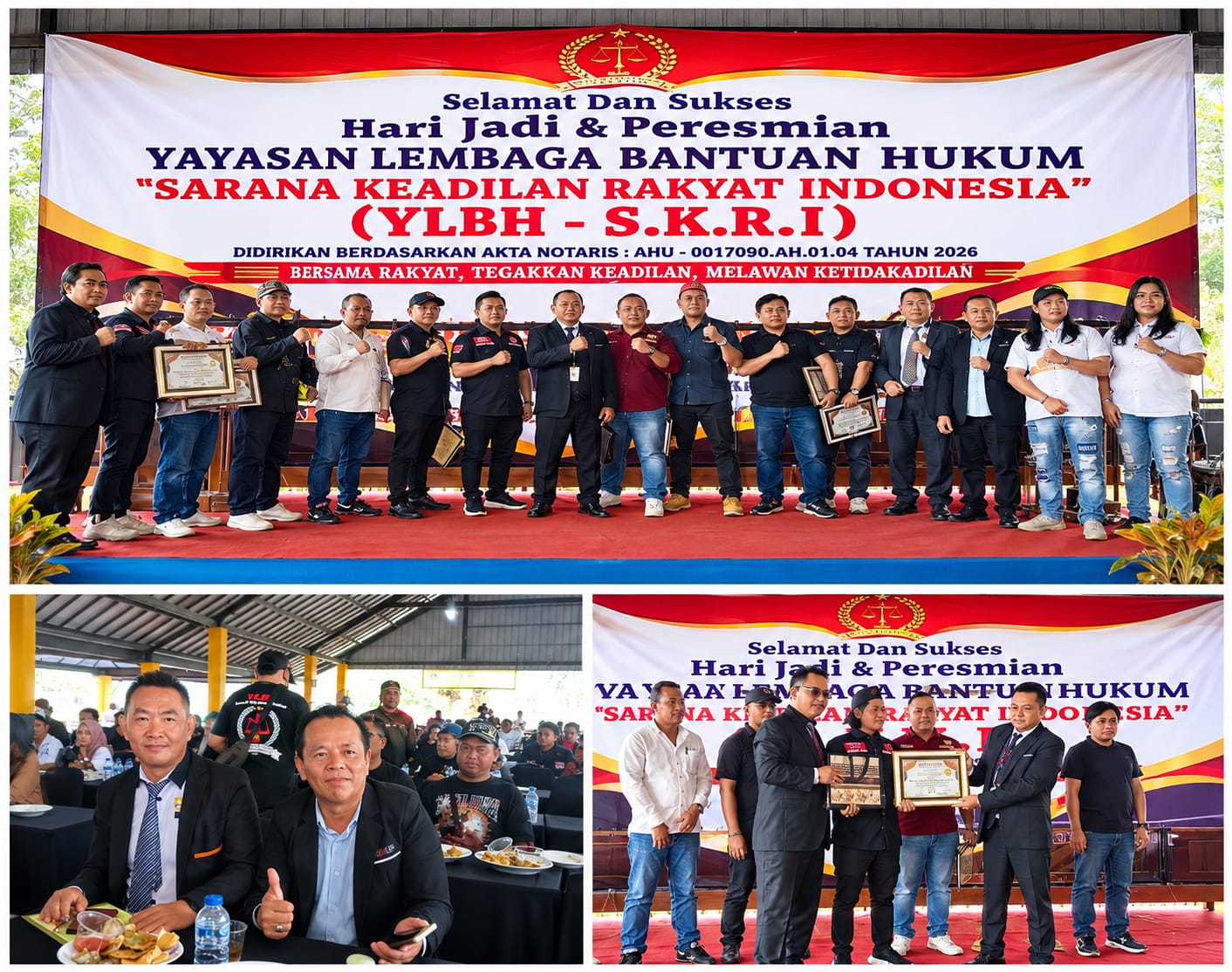 YLBH Sarana Keadilan Rakyat Indonesia Gelar Hari Jadi dan Peresmian, Teguhkan Komitmen Perjuangkan Keadilan
