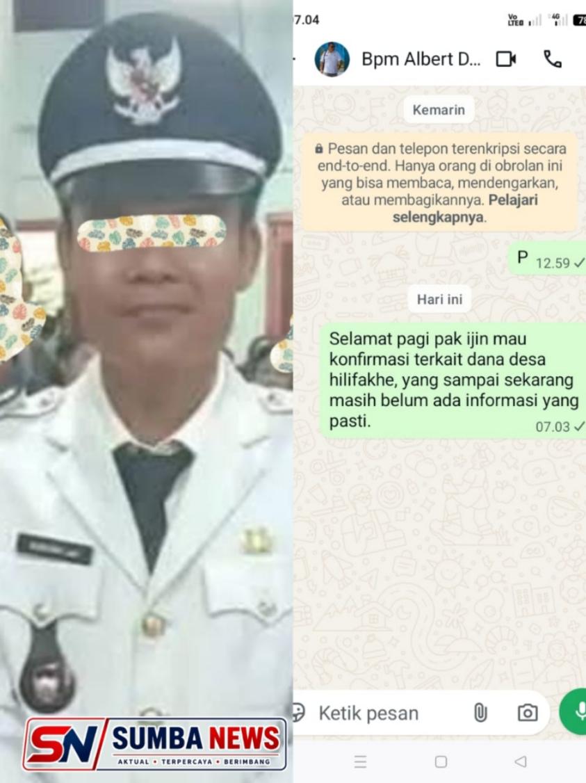 Jawaban Kades Hilifakhe Dinilai Belum Menjawab Substansi, Warga Desak Audit Dana Desa 2022–2026